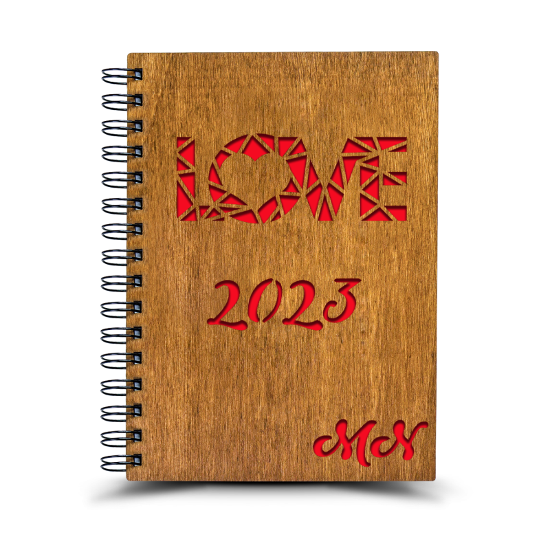 Personalizowany kalendarz LOVE