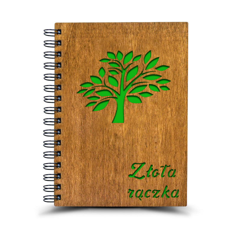 Personalizowany notes Drzewo